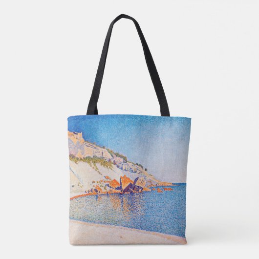Cassis, Pet Lombard, Opus 196, Signac Tote Bag (Achterkant)