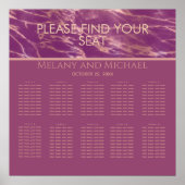 Cassis roos goudmarmer poster (Voorkant)