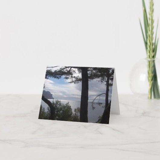 Cassissen & Les Calanques, Frankrijk Feestdagen Kaart (Voorkant)