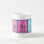 Cassius periodieke lijstnaam mok (Center)