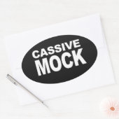 CASSIVE NEP OVALE STICKER (Envelop)