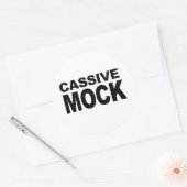 CASSIVE NEPBABY RONDE STICKER (Envelop)