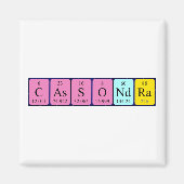Cassondra periodiek table name magnet (Voorkant)