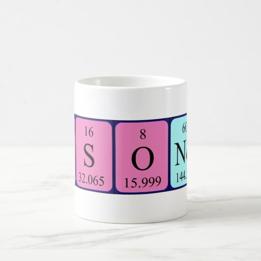 Cassondra periodieke lijstnaam mok (Center)