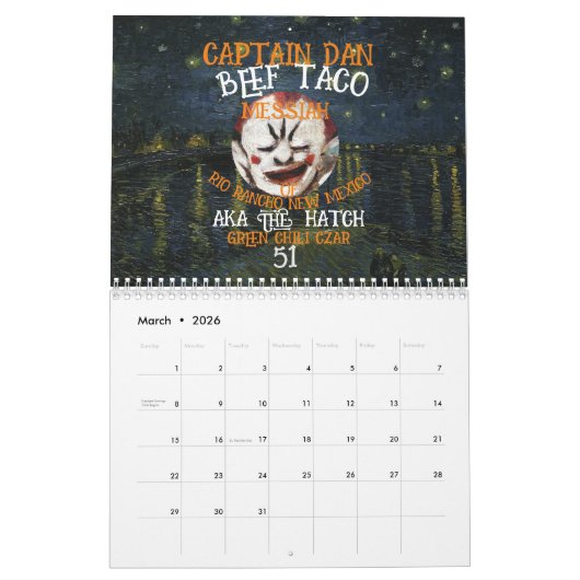 Cassoulet Cadaver Gin Martini Jesus Messiah Bar VA Kalender (Mar 2026)