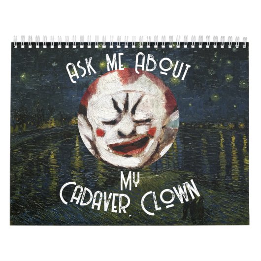 Cassoulet Cadaver Gin Martini Jesus Messiah Bar VA Kalender (Hoes)