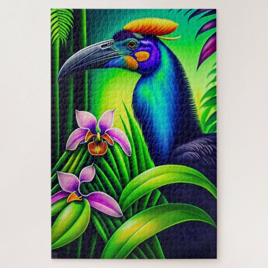 Cassowary 1014-stuk Jigzaag Puzzle Legpuzzel (Verticaal)