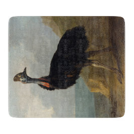 Cassowary (Australian Bird) (Wild Animal Art) Snijplank