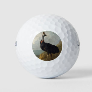 Cassowary (Australische vogel) (Wilde Dierenkunst) Golfballen