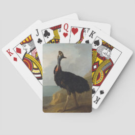 Cassowary (Australische vogel) (Wilde Dierenkunst) Pokerkaarten