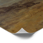 Cassowary (Australische vogel) (Wilde Dierenkunst) Poster (Hoek)