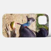 Cassowary Bird Eating Melons, iPhone 13 Hoesje (Achterkant (horizontaal))