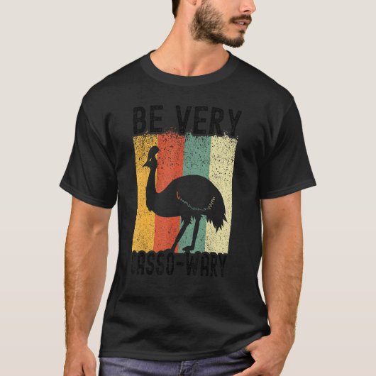 Cassowary Bird Pun is heel Cassowary T-shirt (Voorkant)