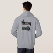 Cassowary Birds Afbeelding Logo, Hoodie (Achterkant volledig)