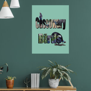 Cassowary Birds is de naam, Poster