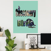 Cassowary Birds is de naam, Poster (Thuiskantoor)
