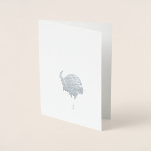 Cassowary (Casuarius casuarius) Folie Kaarten