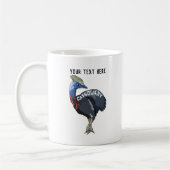 cassowary colored woth text koffiemok (Links)