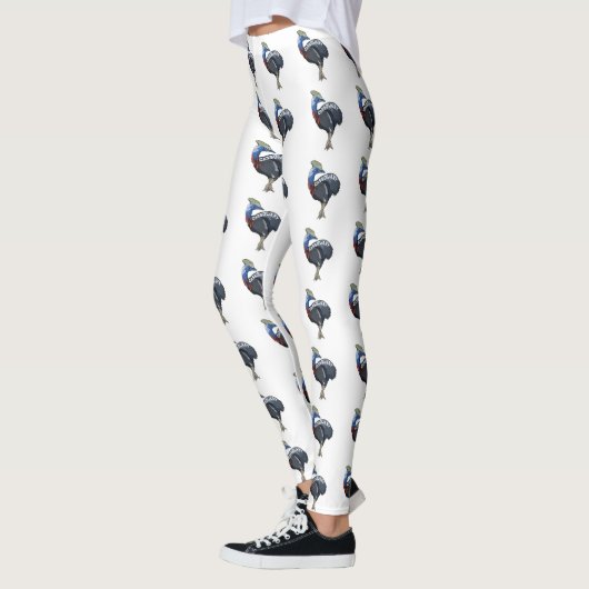 cassowary colored woth text leggings (Links)