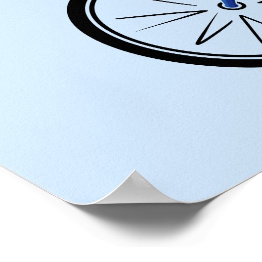 Cassowary fietsen poster (Hoek)