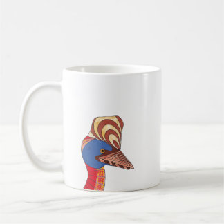 Cassowary Genuine Aboriginal Art Koffiemok
