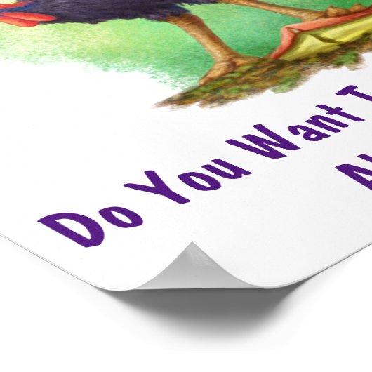 Cassowary: Gevoelens zijn voor genezing in de klas Poster (Hoek)