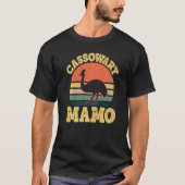 Cassowary Mamo Leuke Cassowary Party Bulgaarse Moe T-shirt (Voorkant)