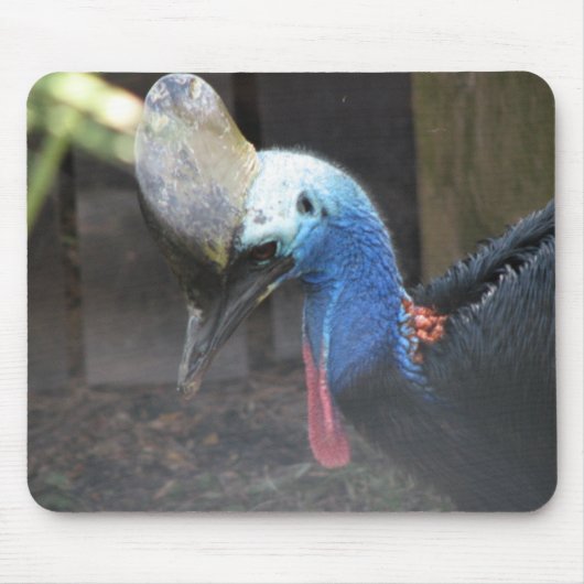 Cassowary Mouspad Muismat (Voorkant)
