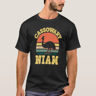 Cassowary Niam Schattige Cassowary Familie Feest H T-shirt