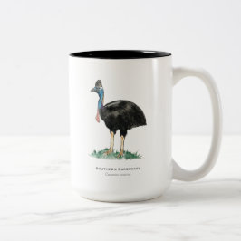 Cassowary Two-Tone Coffee Mok