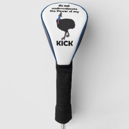 Cassowary Vogel Trapkracht Grappige Quote Golfheadcover