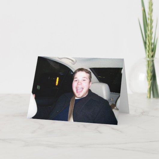 Cassy's verjaardagskaart kaart (Voorkant)