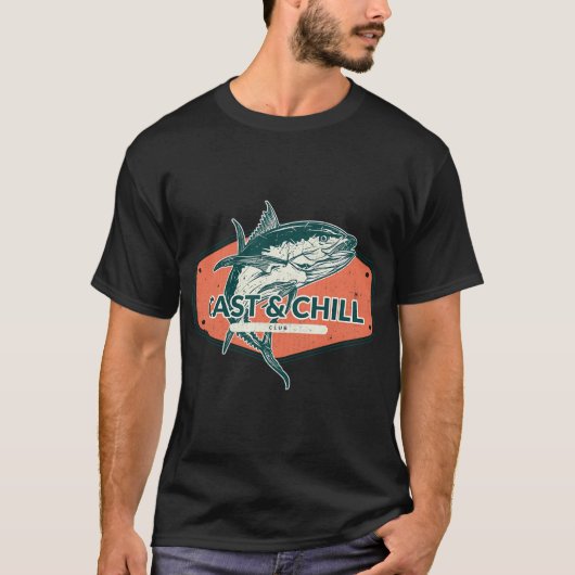 Cast & Chill Club T-shirt (Voorkant)