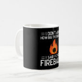 Cast Fireball Funny Gamer Geek Koffiemok (Voorkant links)