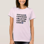 Cast Iron Cook Collector T-shirt (Voorkant)
