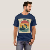 Cast Relax Herhaal – Gevist T-shirt (Voorkant volledig)