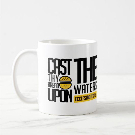 Cast thy bread upon the waters: koffiemok (Links)