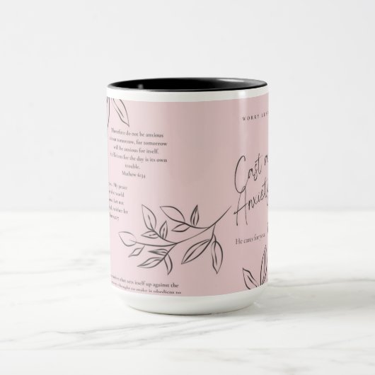 Cast Your Cares Mok (Midden)