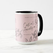 Cast Your Cares Mok (Voorkant rechts)