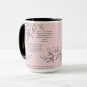 Cast Your Cares Mok (Voorkant links)