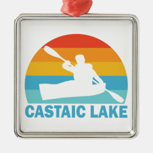 Castaic Lake California Kajak Metalen Ornament