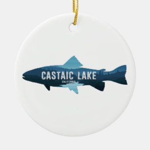 Castaic Lake California Vis Keramisch Ornament