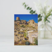Castalla Castle Briefkaart (Staand voorkant)