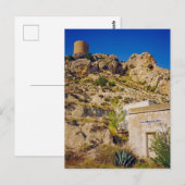 Castalla Castle Briefkaart (Voorkant / Achterkant)