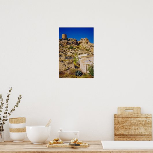 Castalla Castle Poster (Keuken)
