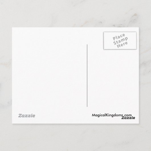 Castaway Cay Briefkaart (Achterkant)