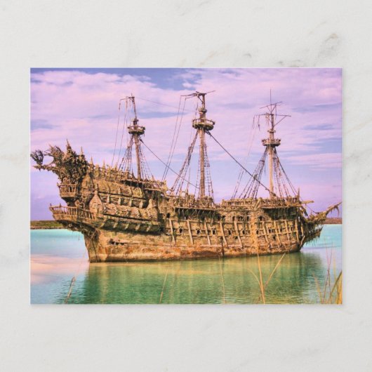 Castaway cay pirates uit de Caraïben Briefkaart (Voorkant)