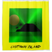 Castaway Island Douchegordijn (Voorkant)