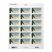 Castaway Party 1 Etiket (Full Sheet)