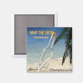 Castaway Party 1 Save-the-Date Magneet (Voorkant / Achterkant)